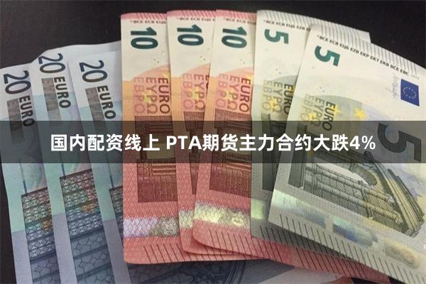 国内配资线上 PTA期货主力合约大跌4%