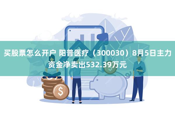 买股票怎么开户 阳普医疗（300030）8月5日主力资金净卖