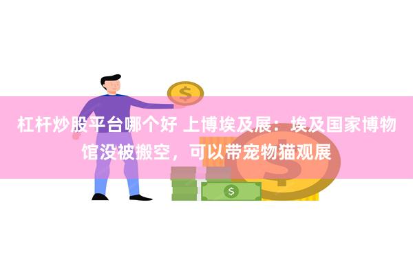 杠杆炒股平台哪个好 上博埃及展：埃及国家博物馆没被搬空，可以